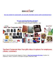 Top best Corporate New Year gifts ideas & options for employees, clients, customers.pdf