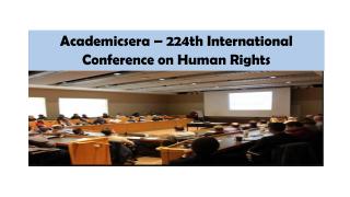 Academicsera – 224th International Conference on Human Rights.pdf